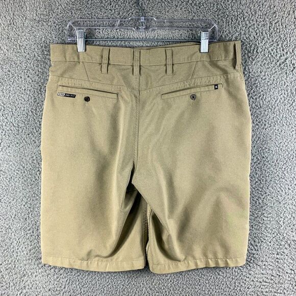 Nike Hurley‎ Shorts Men 32 Tan Golf Golfer Preppy Outdoor Casual 34x10 Athletic - Picture 6 of 16
